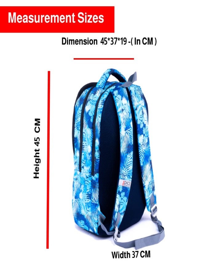 Dace Blue Casual Waterproof Laptop Backpack/Office Bag/School Bag/College Bag/Business Bag/Unisex Travel Backpack - Image 4